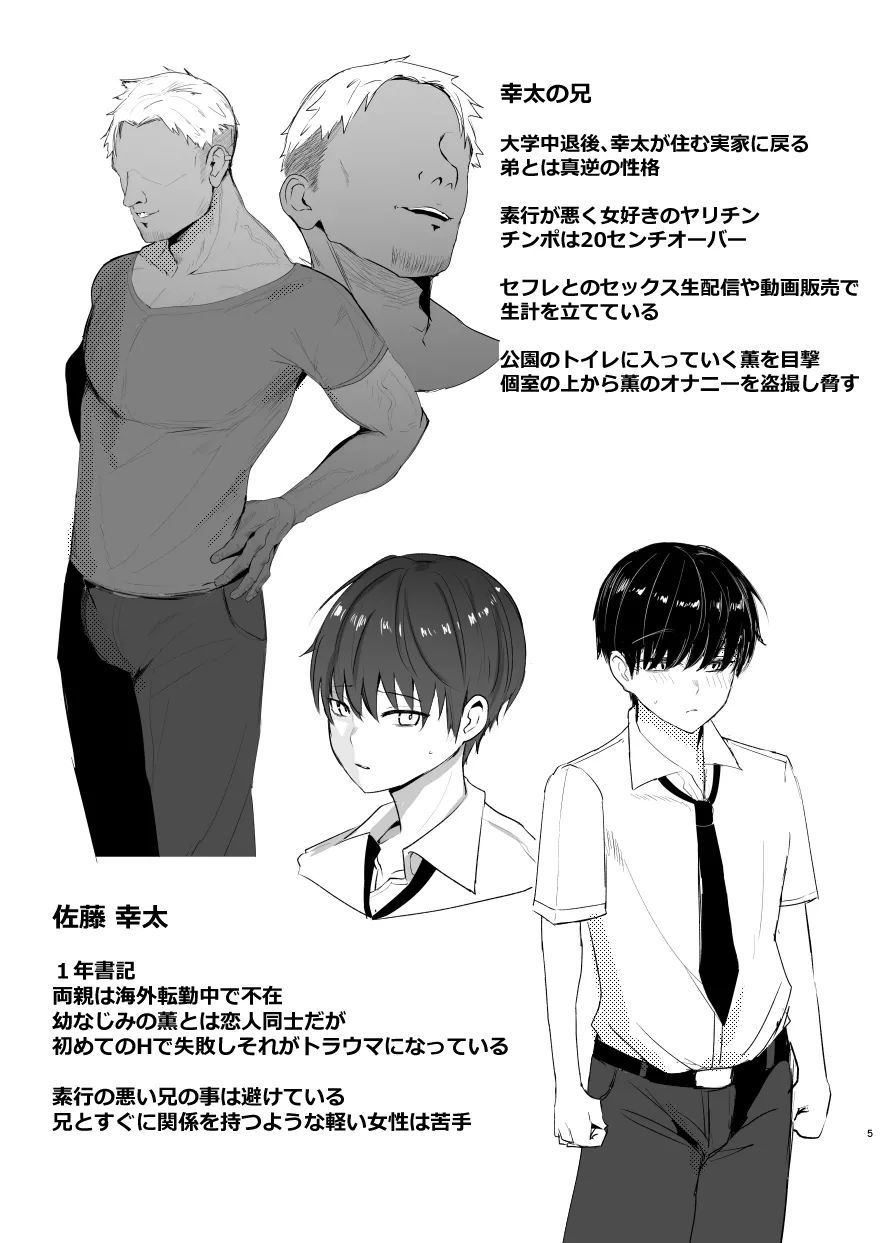 強いオスには勝てません準備号 page 4 full
