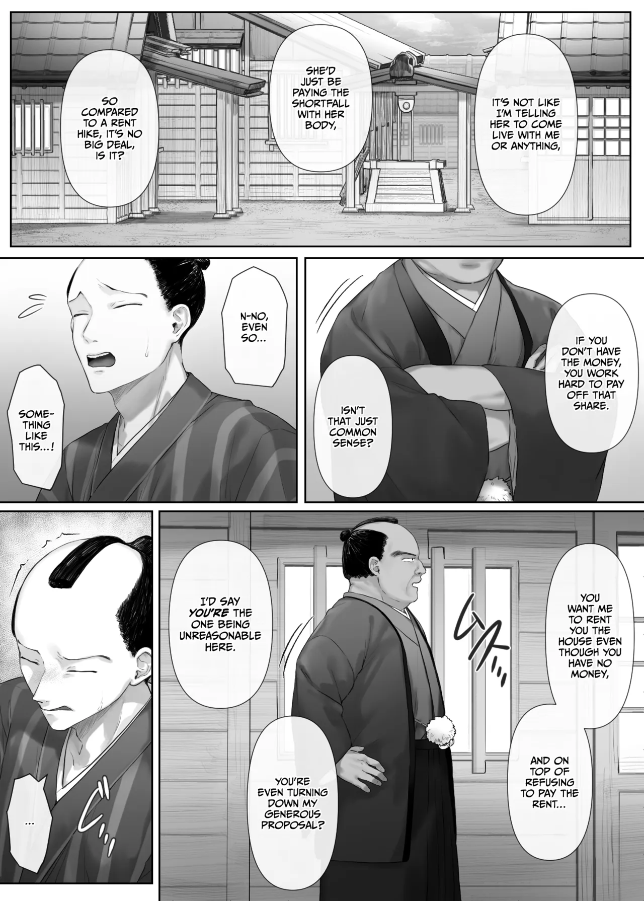 Mukashi Mukashi no Netorare Jouji | A Tale of Cuckoldry from Long Ago page 9 full