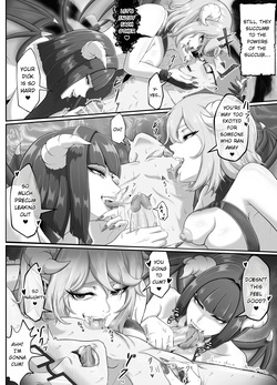 [Matsu Aki (Kimatsu)] Succubus-jou Kouryaku (1) Inma ni Shihai Sareta Oukoku [English] — page 16