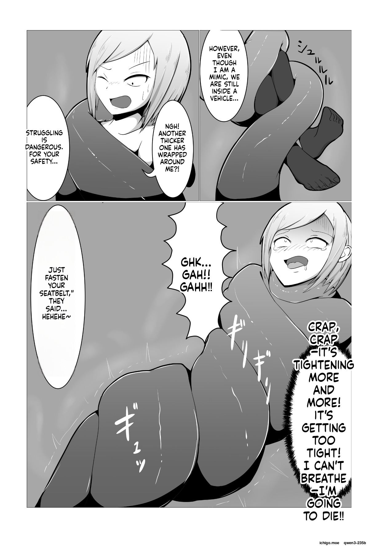 Surprisingly, the taxi turned out to be a mimic! page 5 full