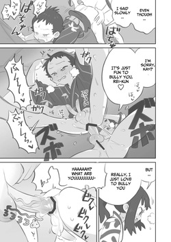[Kinni] Futanari Shujinkou-chan ga Teru Senpai o Horu Manga 2 (Pokemon LEGENDS: Arceus) [English] — page 12