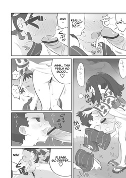 [Kinni] Futanari Shujinkou-chan ga Teru Senpai o Horu Manga 2 (Pokemon LEGENDS: Arceus) [English] — page 19