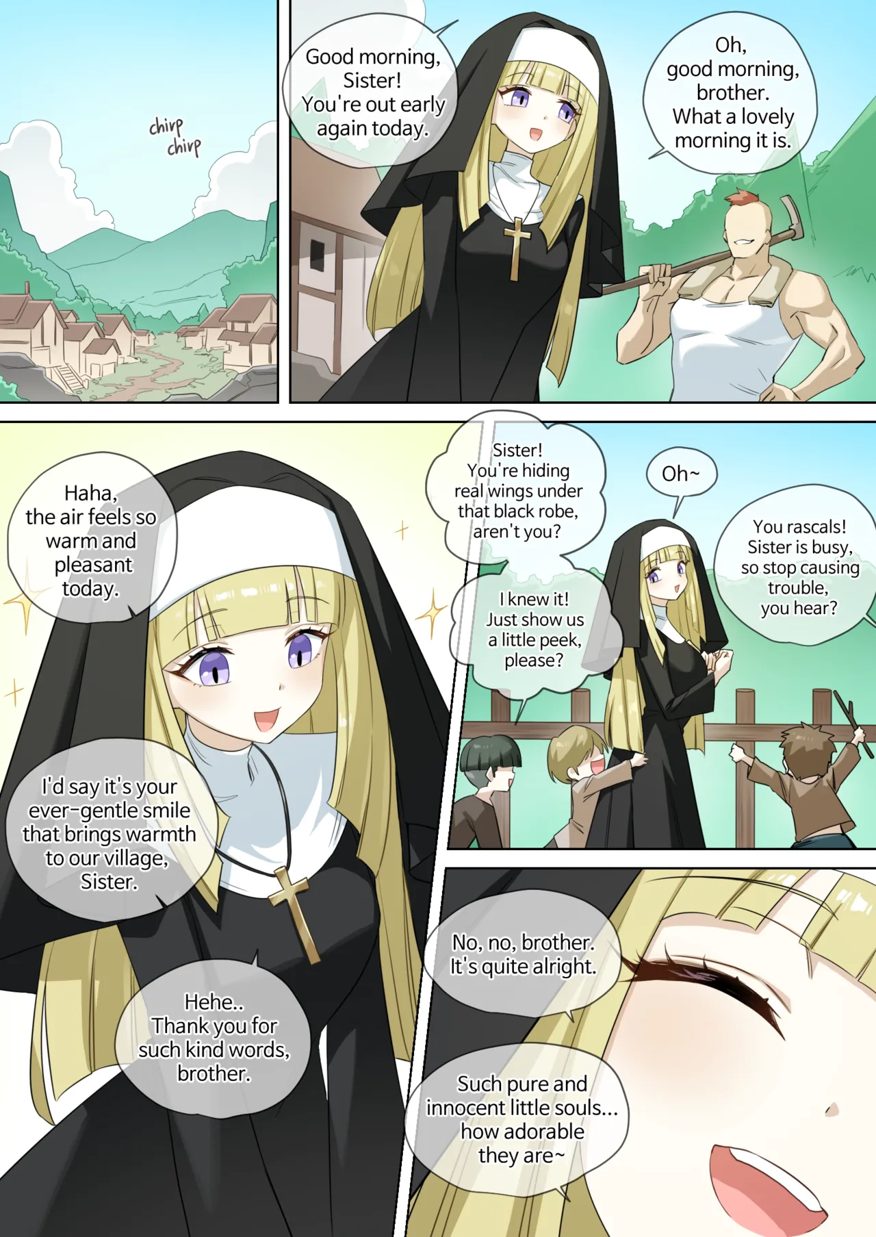 The Nun Who tricks her Sibling page 2 full