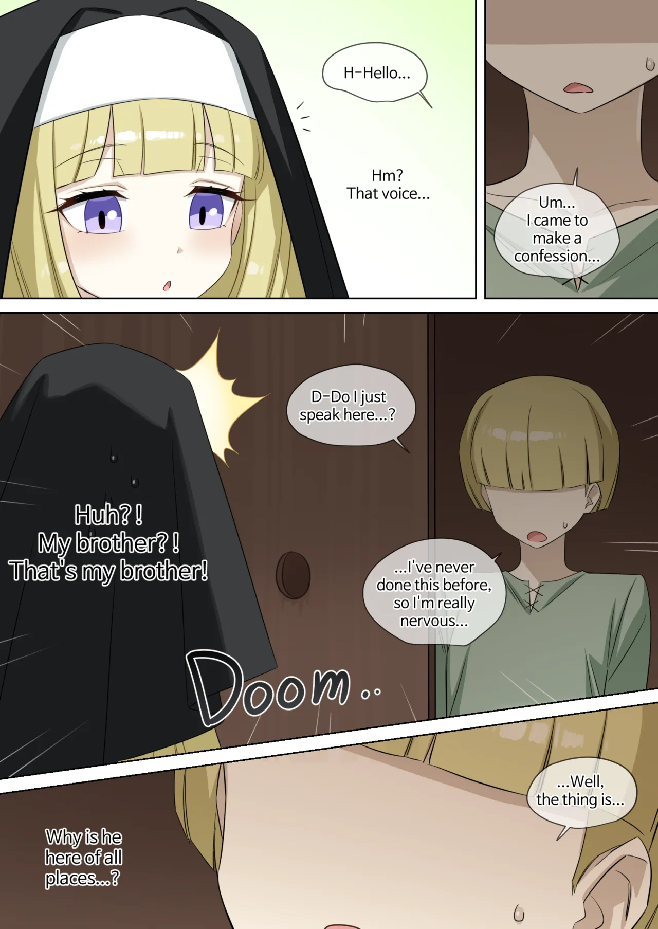 The Nun Who tricks her Sibling page 7 full