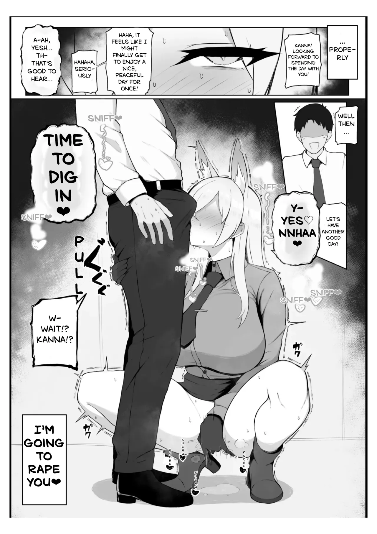 There's no way you can beat a horny bitch who's lost all self-control, right? 2 page 8 full
