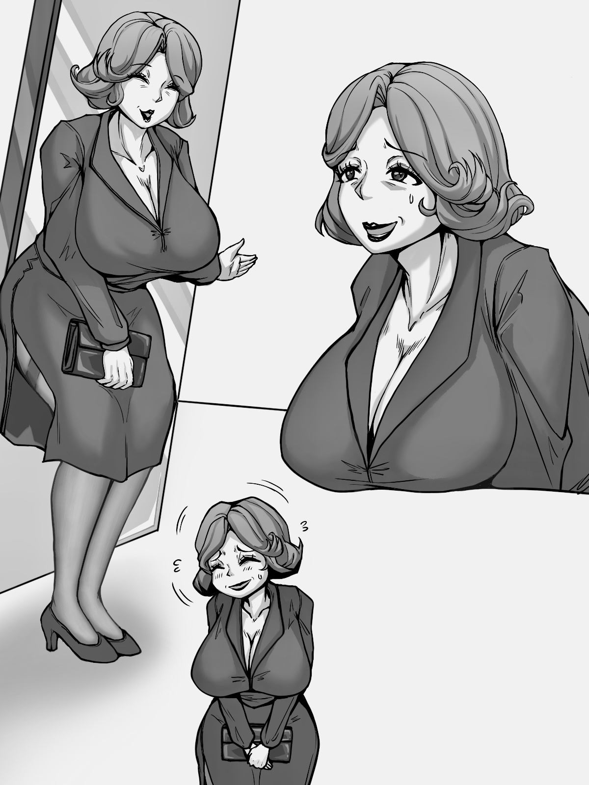 高龄事业女性的夜晚商谈 page 5 full