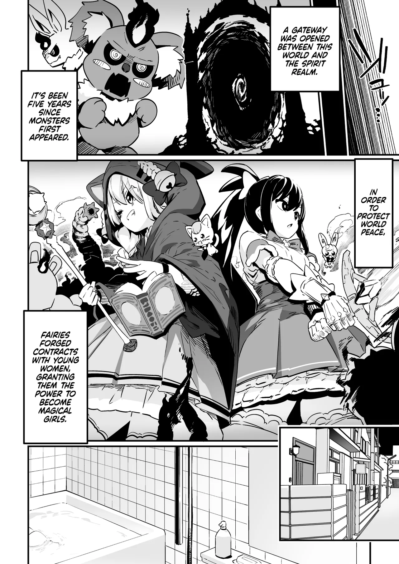 Mahou Shoujo no Naoshikata  Kizu o Naoseru no wa Oji-san dake!! | Healing  a Magical Girl - Only Oji-san Can Cure Her Wounds! page 5 full