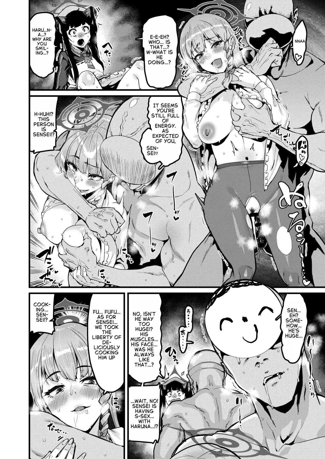 Fuuka's Misfortune and the Meal page 5 full