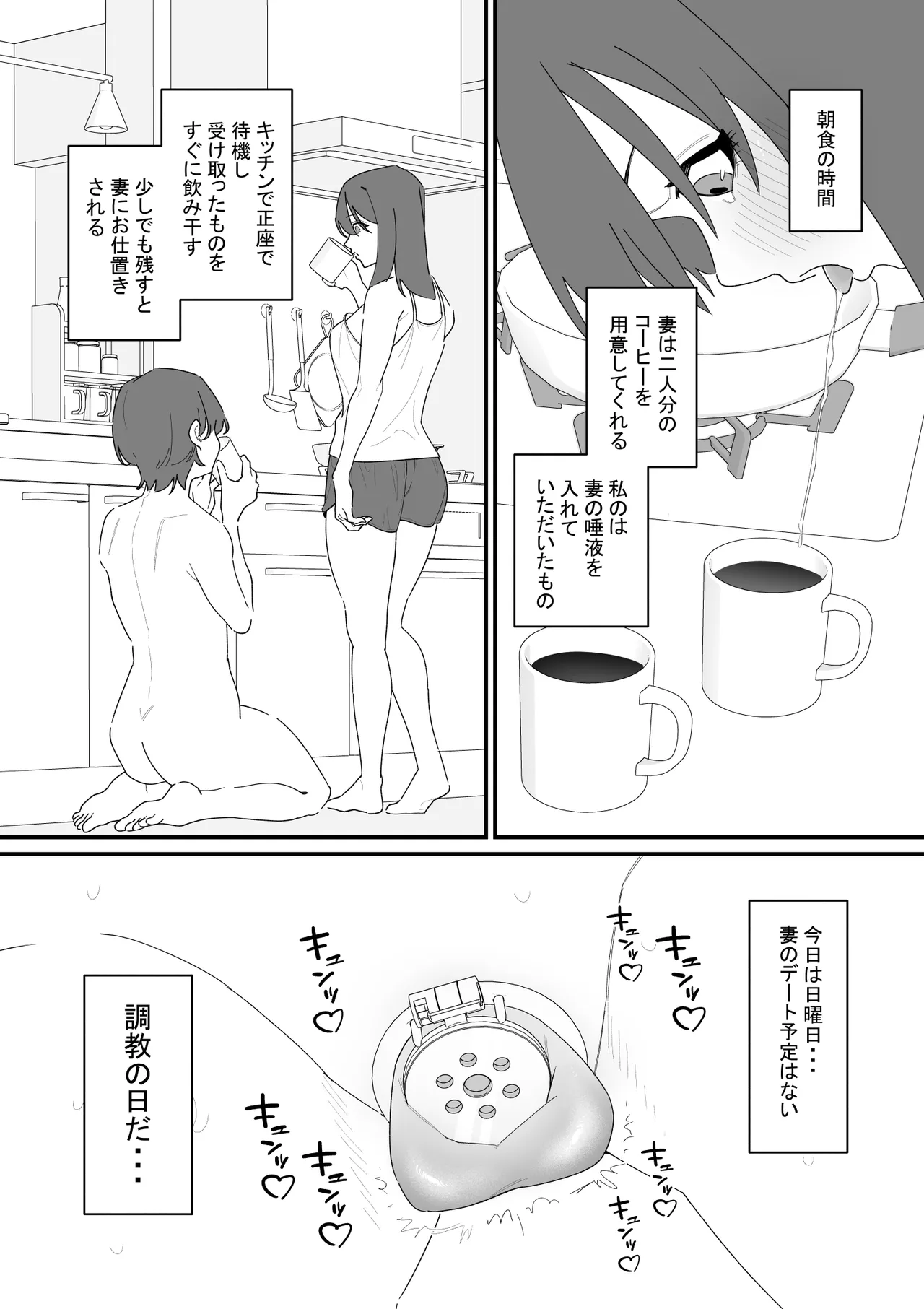 性処理道具にされた夫のメス化計画 page 10 full