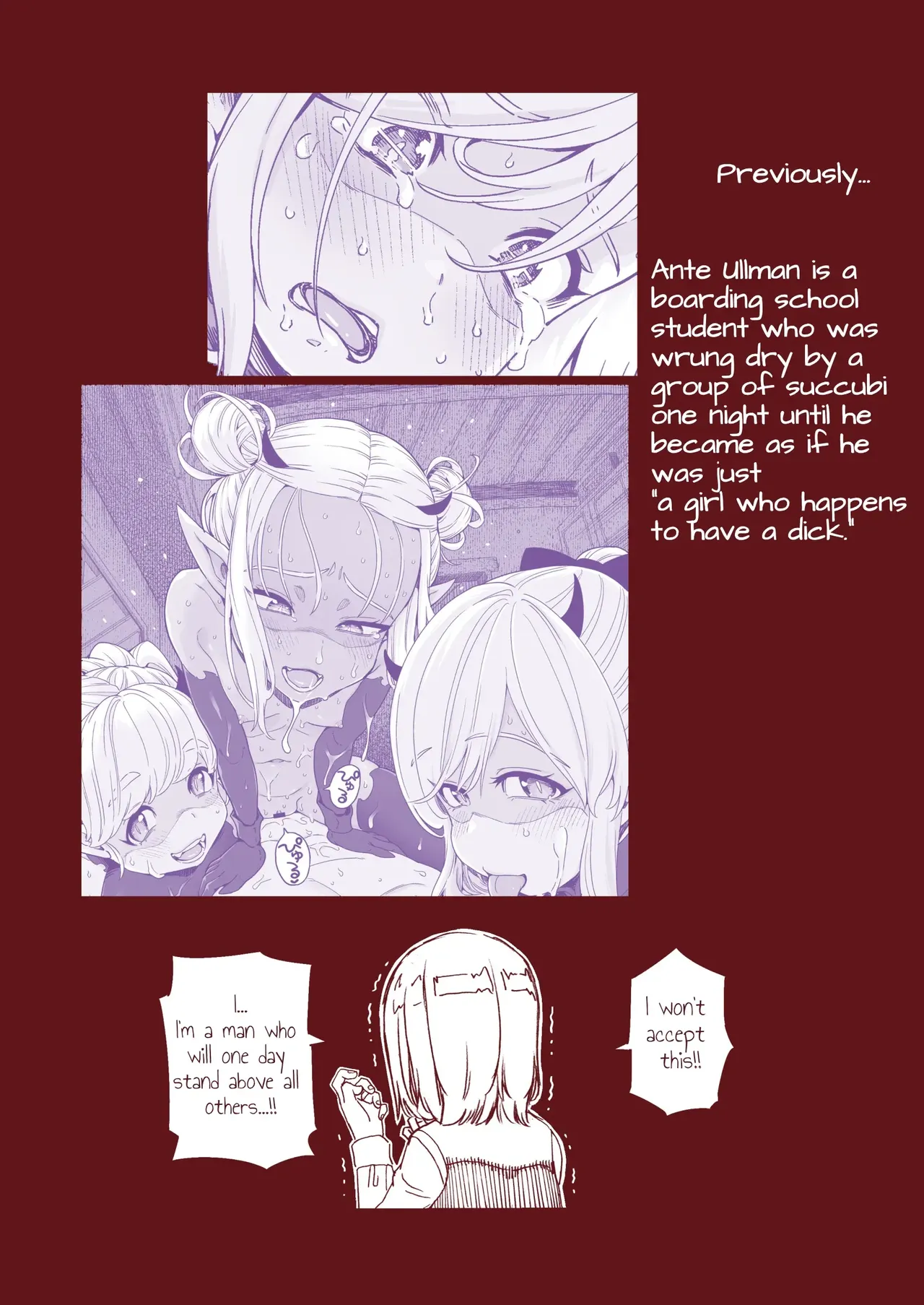 Ochinchin Tsuiteru Dake No Onnanoko | A Girl Who Just Happens To Have A Penis page 2 full