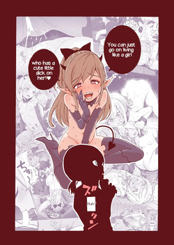 [Kyaradain] Ochinchin Tsuiteru Dake No Onnanoko | A Girl Who Just Happens To Have A Penis [English] — page 24