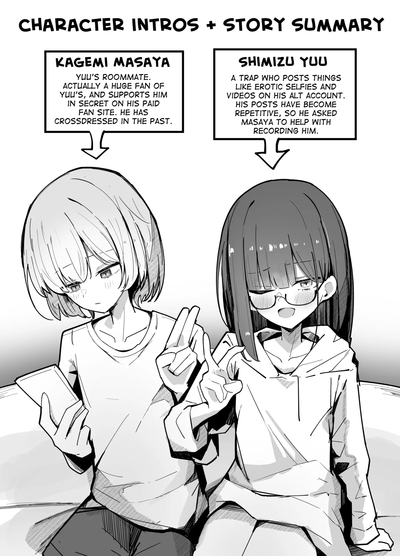 Zoku Uraaka Otokonoko to Doukyonin no Ore page 3 full
