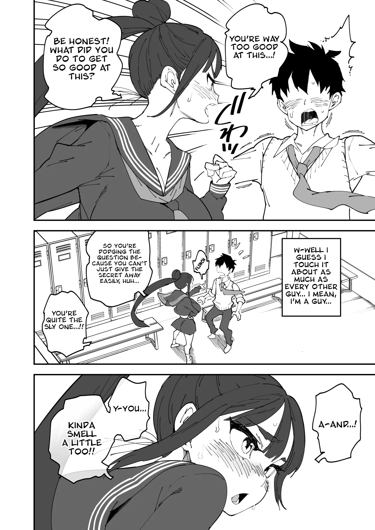 Futanari Senpai Maji Sourou page 8 full