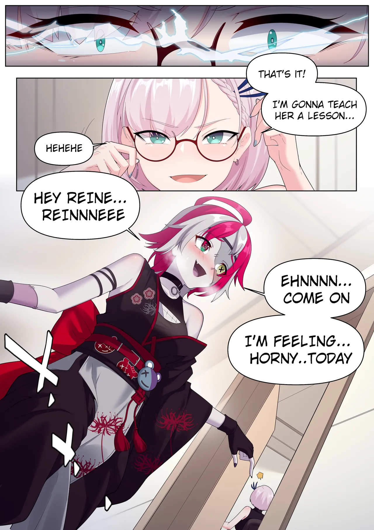 Ollie's Kureiji Shrinking Adventure with Reine page 2 full