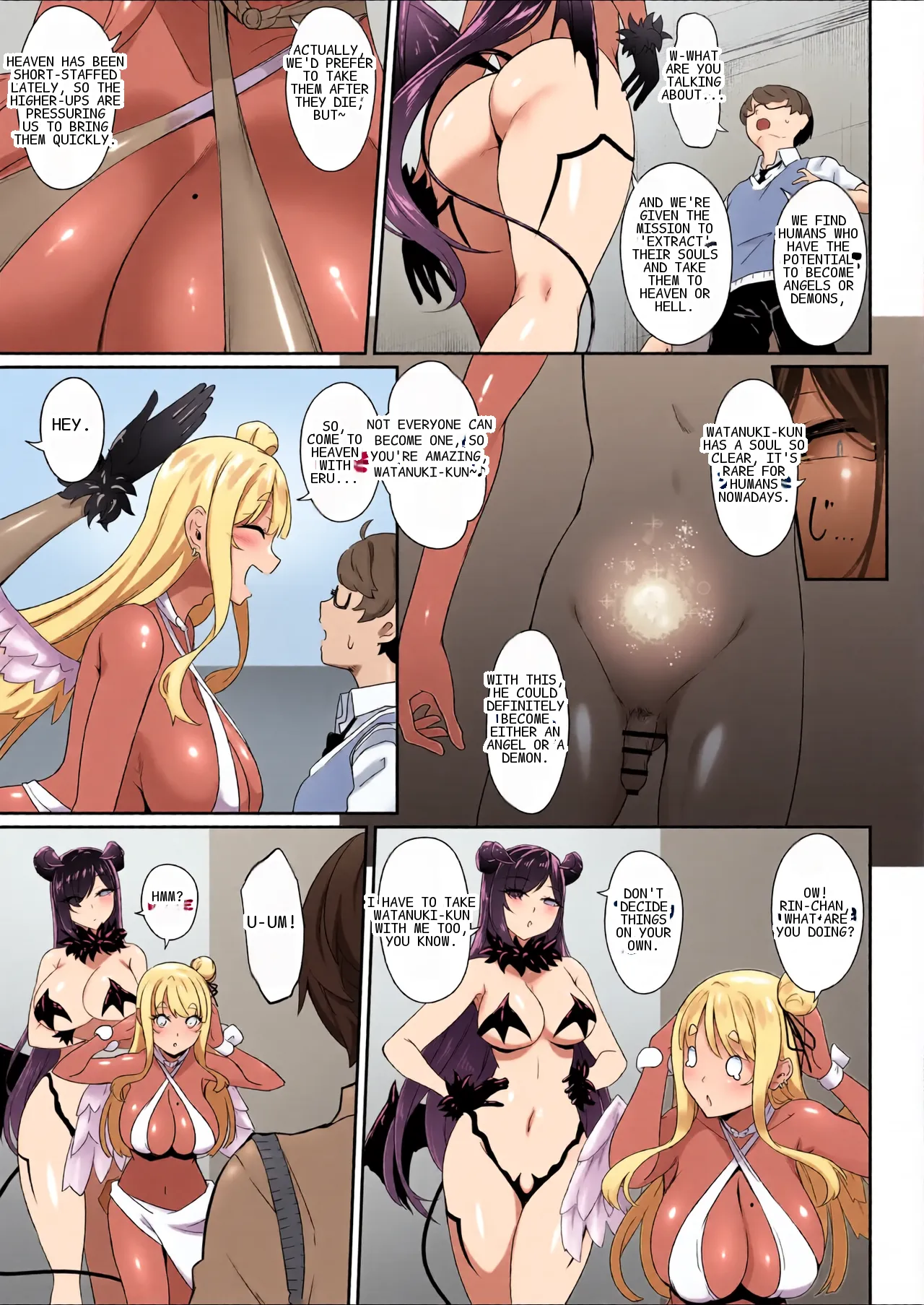 Tenshi to Akuma wa Boku o Nukitakute Shouganai page 6 full