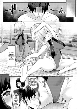 [Kamatsuka (Kamatsuka)] Danshi ga Ore dake!? no Suieibu de Akogare no Senpai to Osananajimi ni Komon ni Shasei Kanri Sareteiru Koto ga Barete Shimatta Hon — page 20
