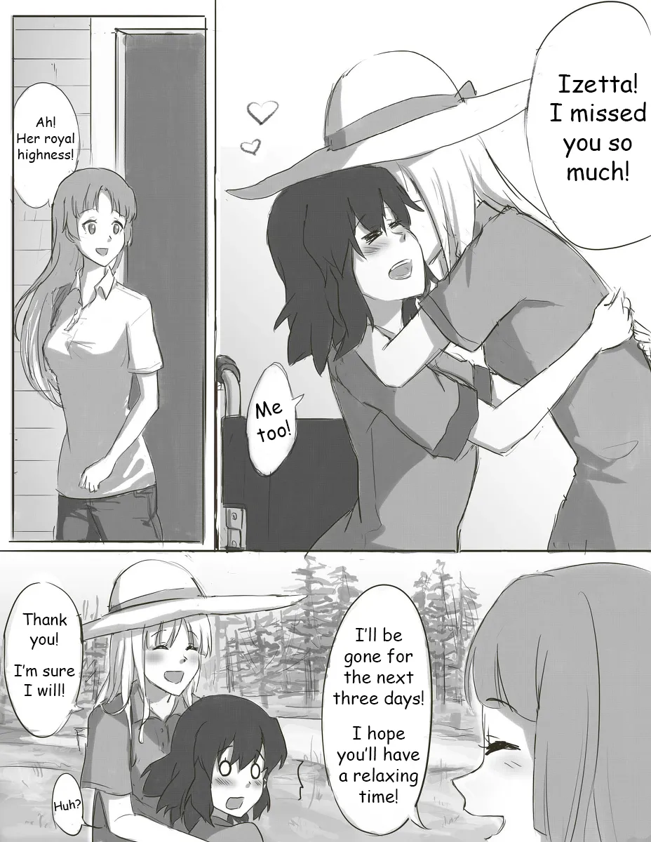 Finé and Izetta's 3-Day Holiday - Kudamonoichizu - MuziYuri page 4 full