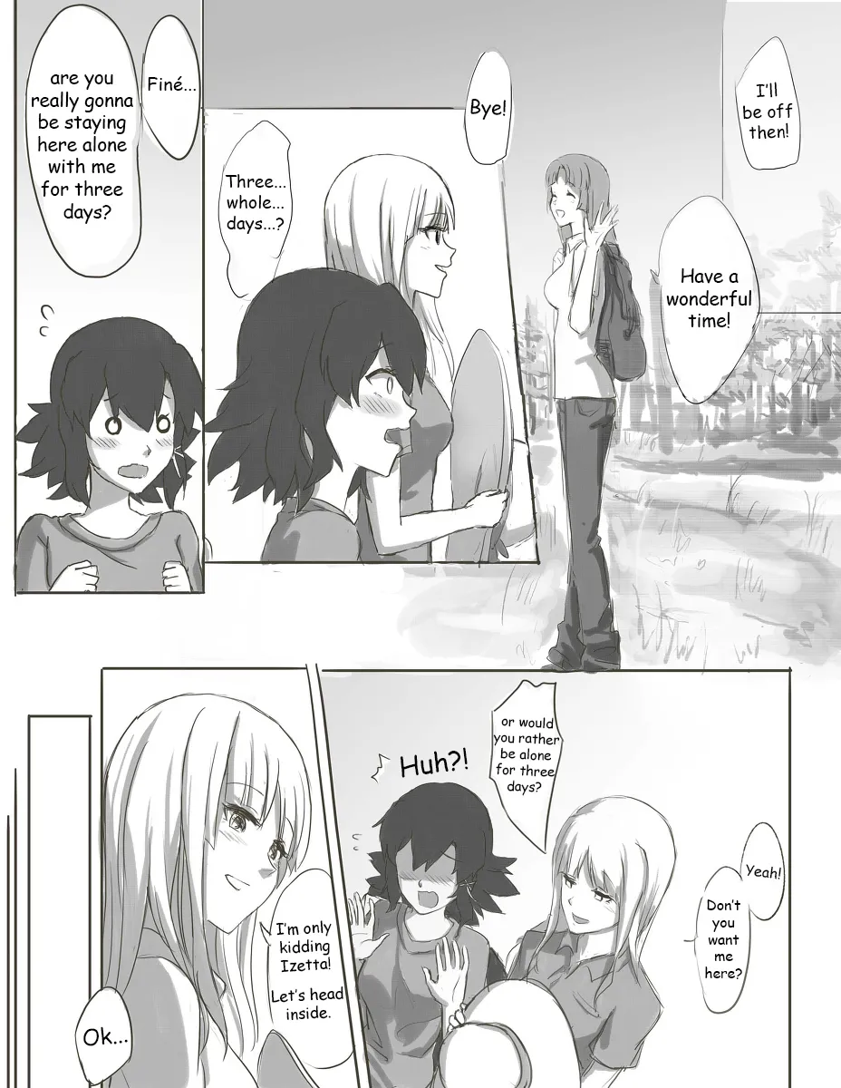 Finé and Izetta's 3-Day Holiday - Kudamonoichizu - MuziYuri page 5 full