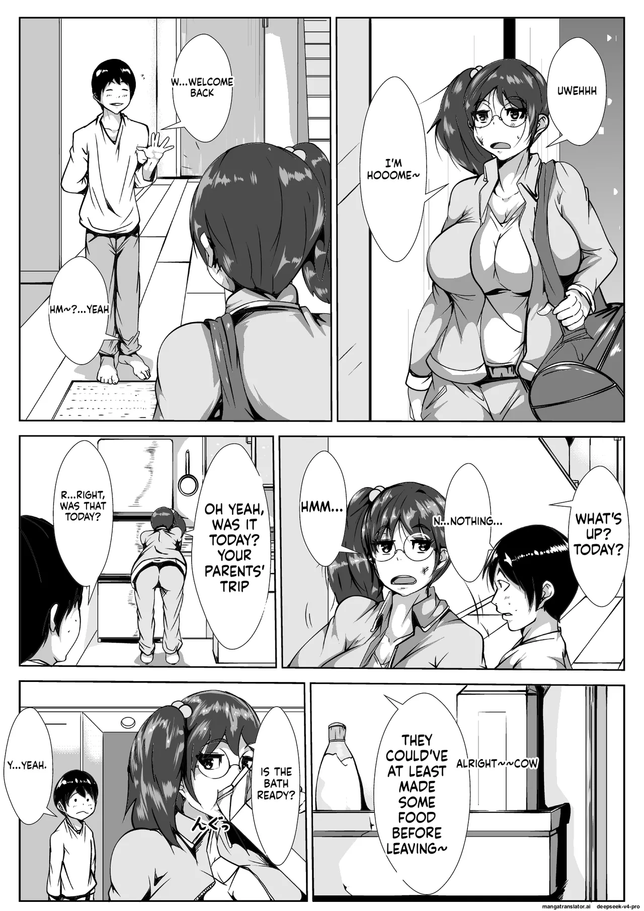 Oneechan ni Kareshi ga Dekita no ga, Kuyashikatta no de Nemurasete Okashita Otouto-kun page 6 full