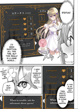 [Shimajiya (Shimaji)] Ero RPG no Onna Shujinkou ni TS Tensei Shitara... ~Machi Ero Event & Haiboku Ecchi de Shojo Soushitsu~ [English] [Digital] — page 11