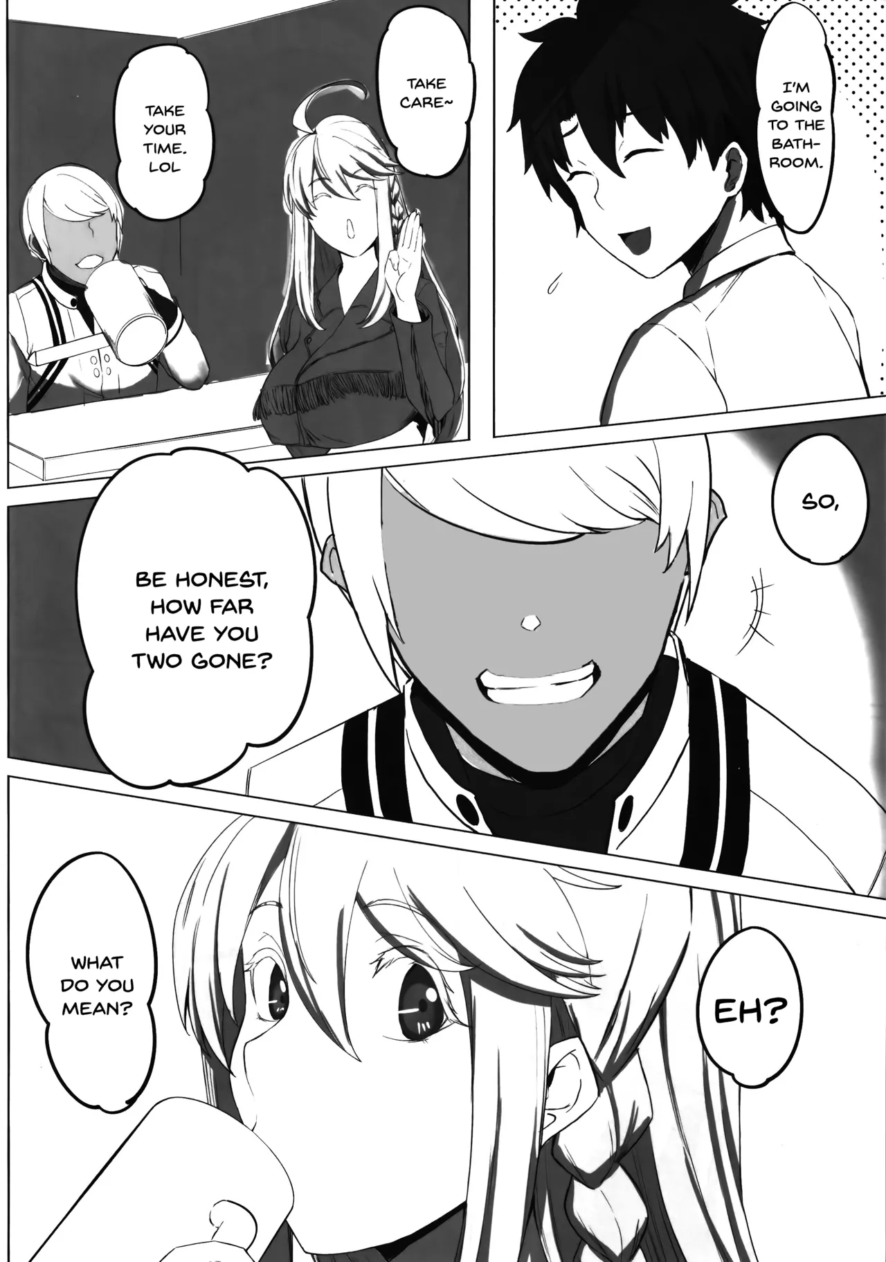 Hoshi, Nikuyoku ni Ochi Shizumu - My master... do you want to do "fusion" with me? page 6 full