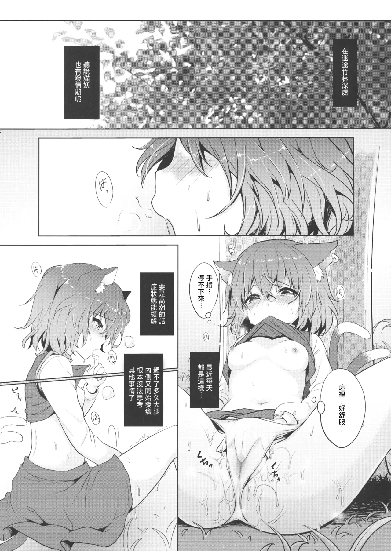 Chen-chan no Hatsujouki | 橙喵的發情期 page 3 full