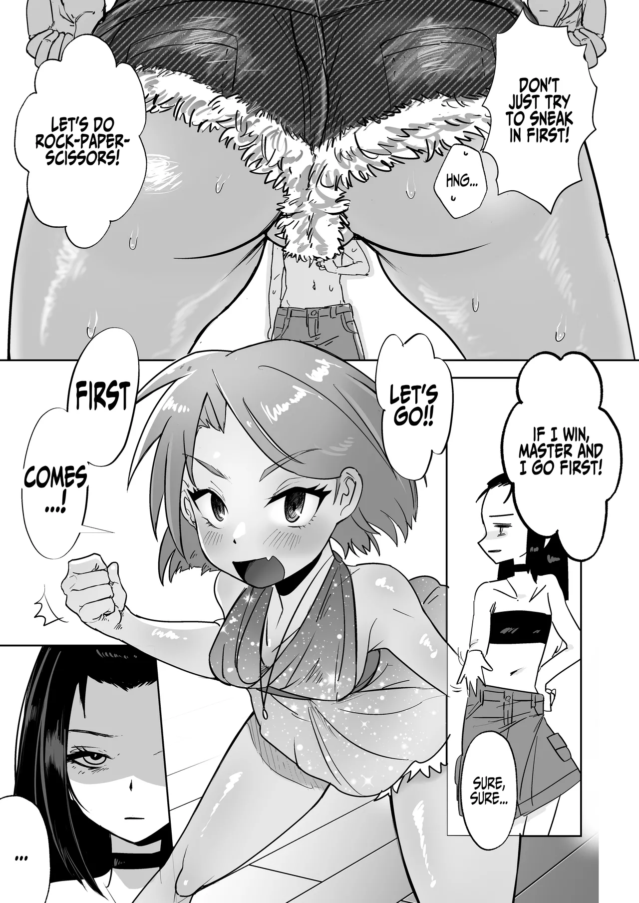Goshujinsama to Ecchi ga daisuki na Otoko no Ko o Mimamoru Hon page 5 full