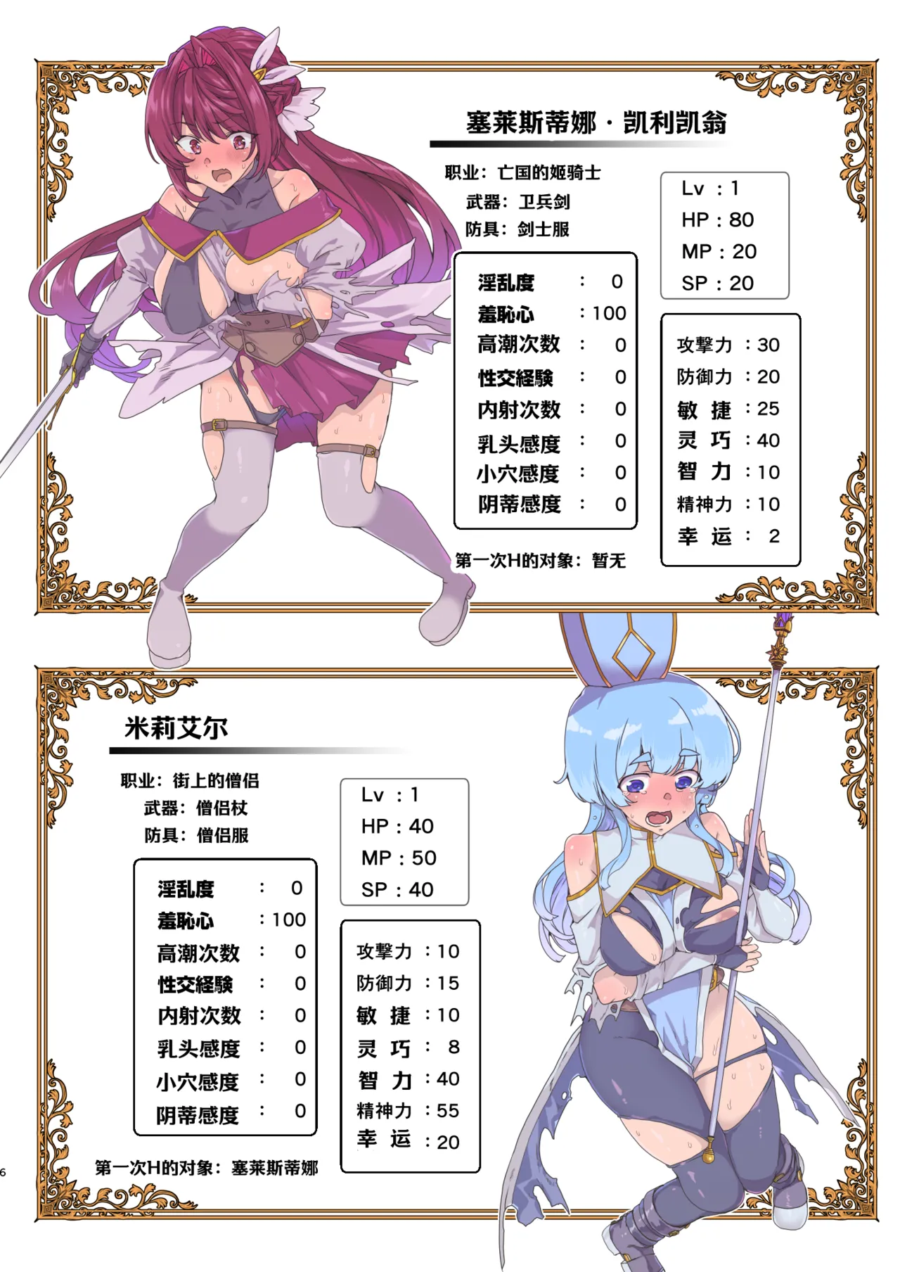 Doujin Eroge Tensei ~Mezametara Himekishi ni Natteita Ore wa Shojo Clear o Mezasu~ | 转生黄油~成为女儿身的我要以处女通关为目标~ page 8 full