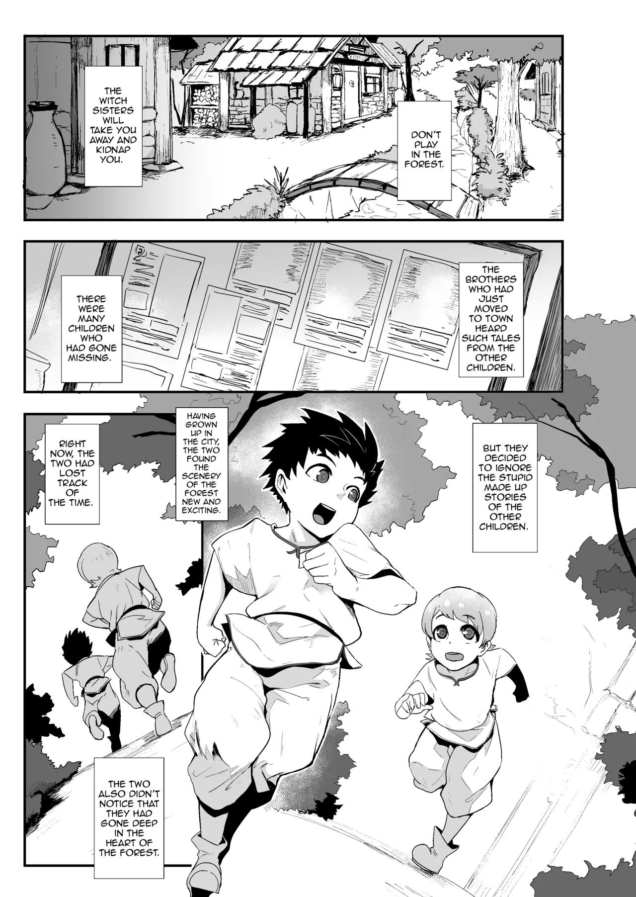 Mori no Majo - Kyousei Jinkaku Haishutsu Shasei - | Forest Witches - Forced Personality Ejection Ejaculation - page 2 full
