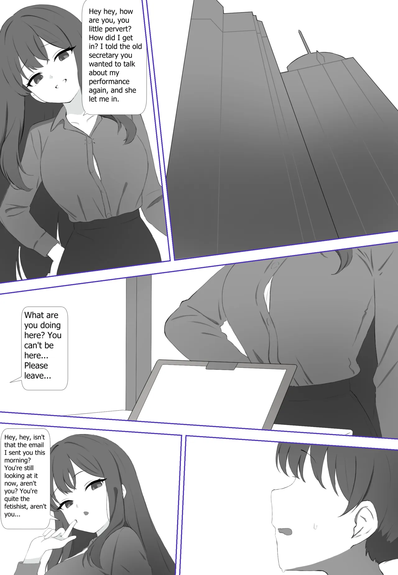 A Young Boss with a Foot Fetish page 10 full