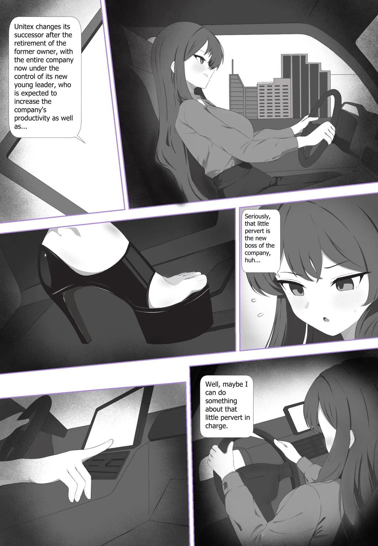 A Young Boss with a Foot Fetish page 7 full