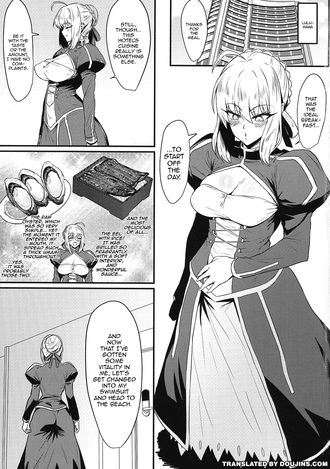 Luluhawa Futanari Beach page 2 full