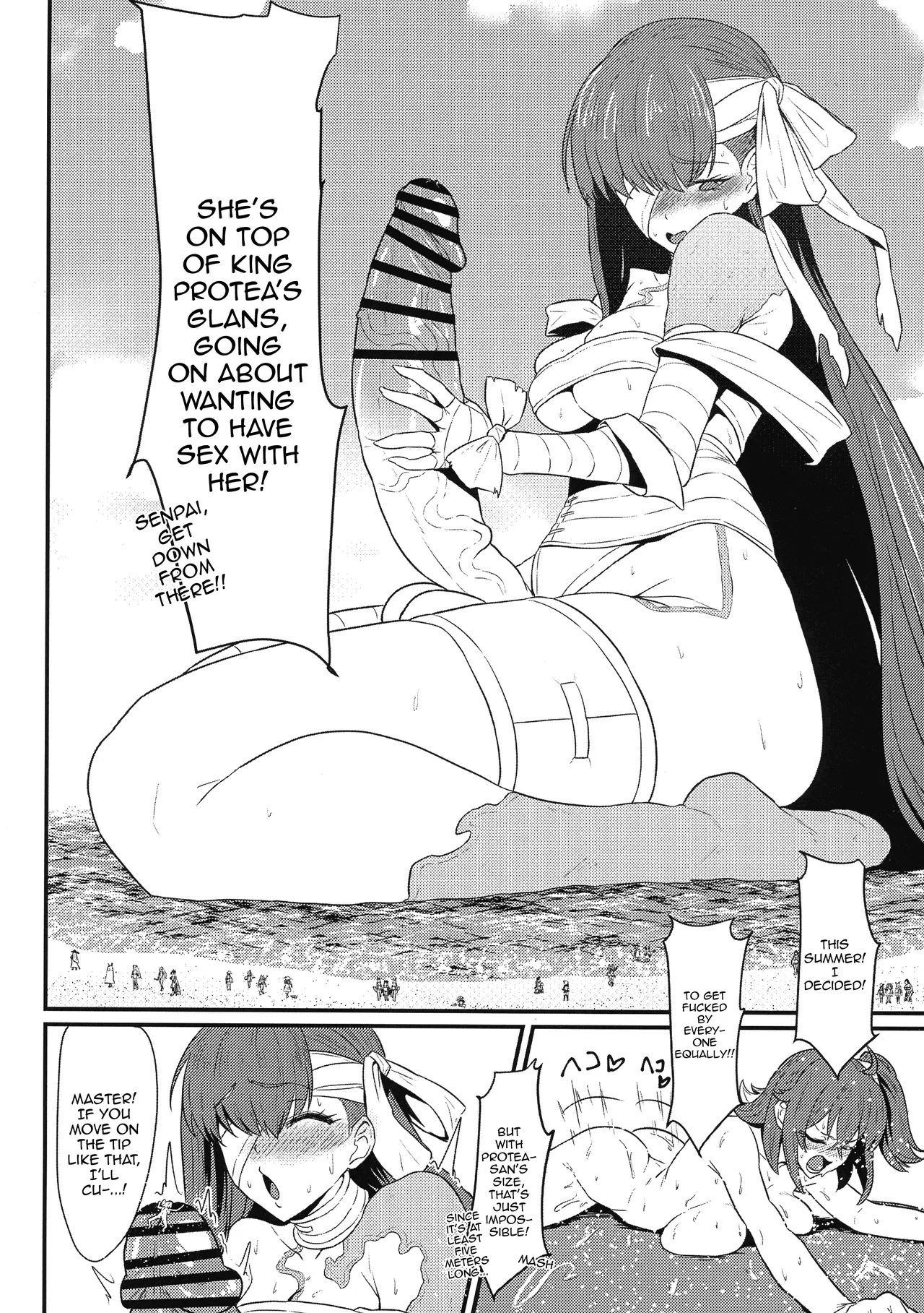 Luluhawa Futanari Beach page 9 full