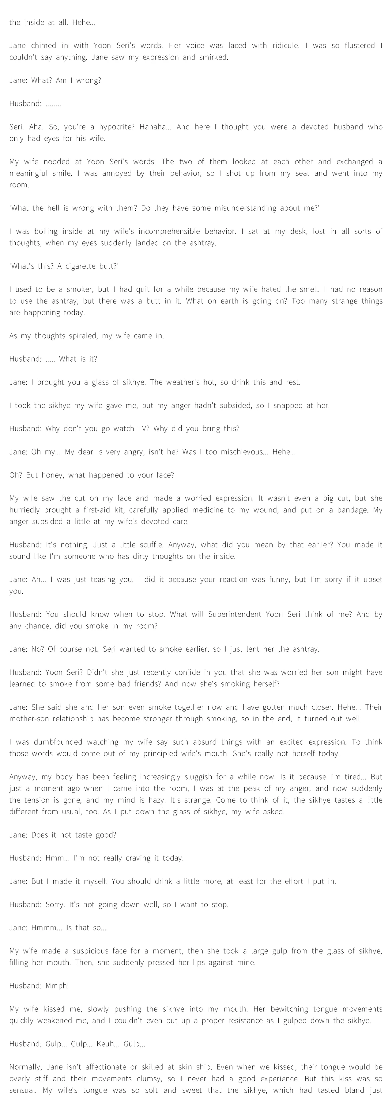 Smoking Hypnosis Sub Characters Stories and Images page 8 full