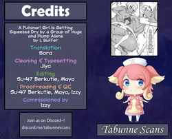 [L Buffer] Dekamuchi Uchuujin no Shuudan ni Futanari Musume ga Shiborareru Yatsu | A Futanari Girl Is Getting Squeezed Dry by a Group of Huge and Plump Aliens [English] [Tabunne Scans] — page 22