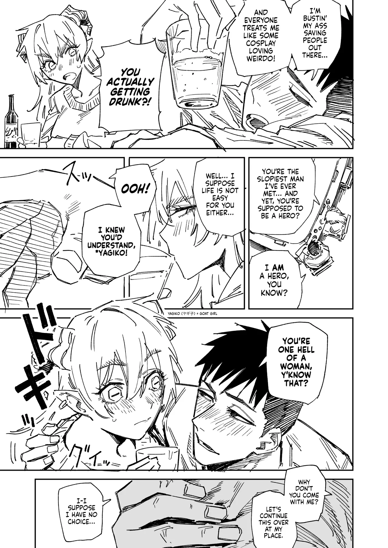 ~The Hero Who Knocks You Off Your Feet With His Sexual Techniques!~ Yukizuriman: Goat Monster Arc page 5 full