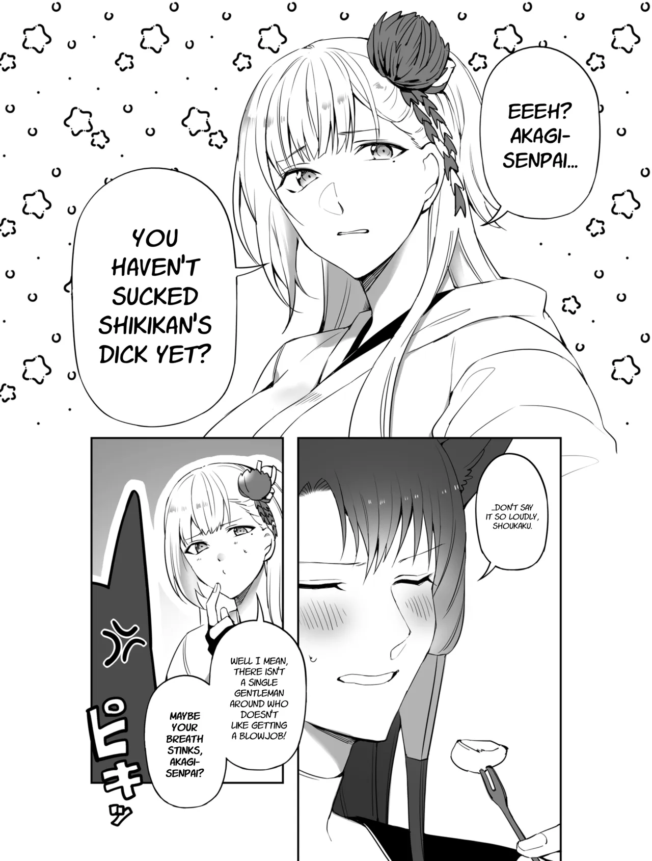 Akagi ni Ochinpo Shaburaseru Hon | Let Akagi suck your dick page 3 full