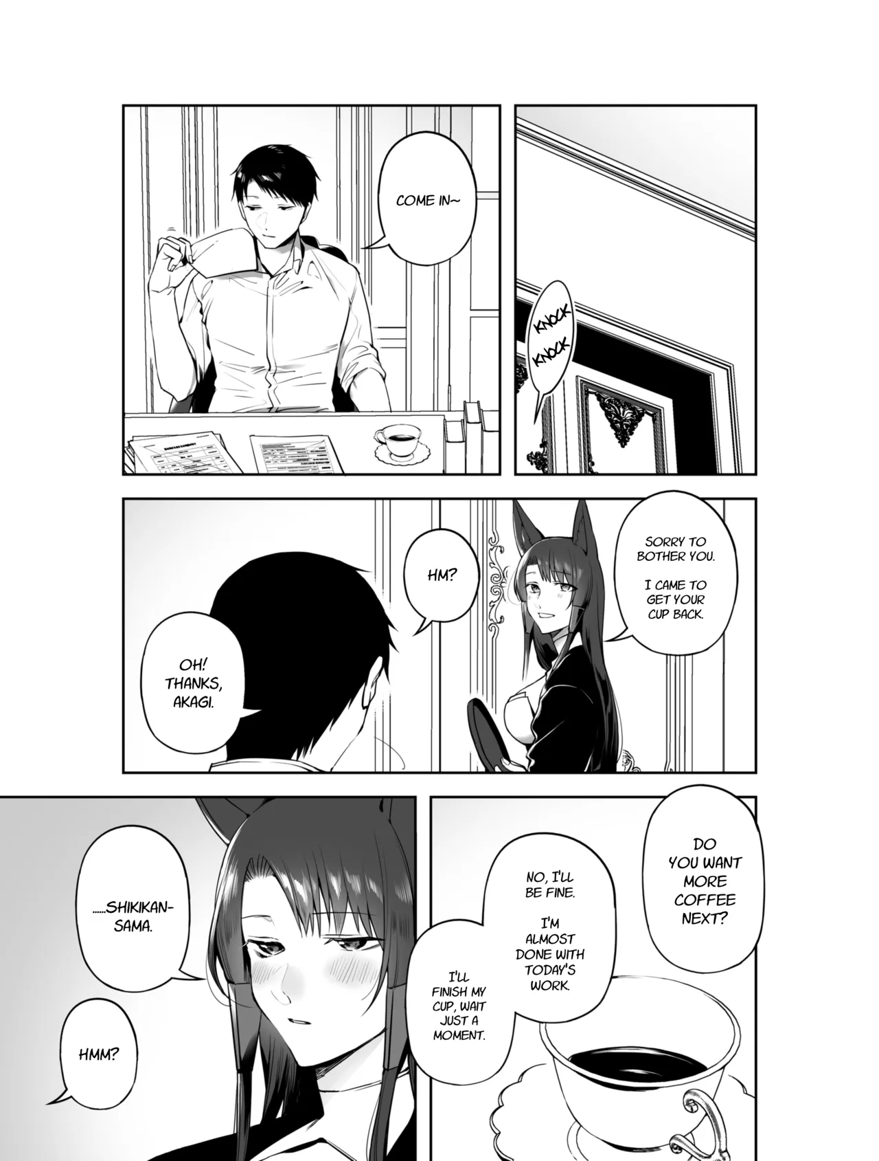 Akagi ni Ochinpo Shaburaseru Hon | Let Akagi suck your dick page 5 full