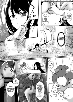 A shrine maiden possessed by a monster of sensory deprivation — page 14