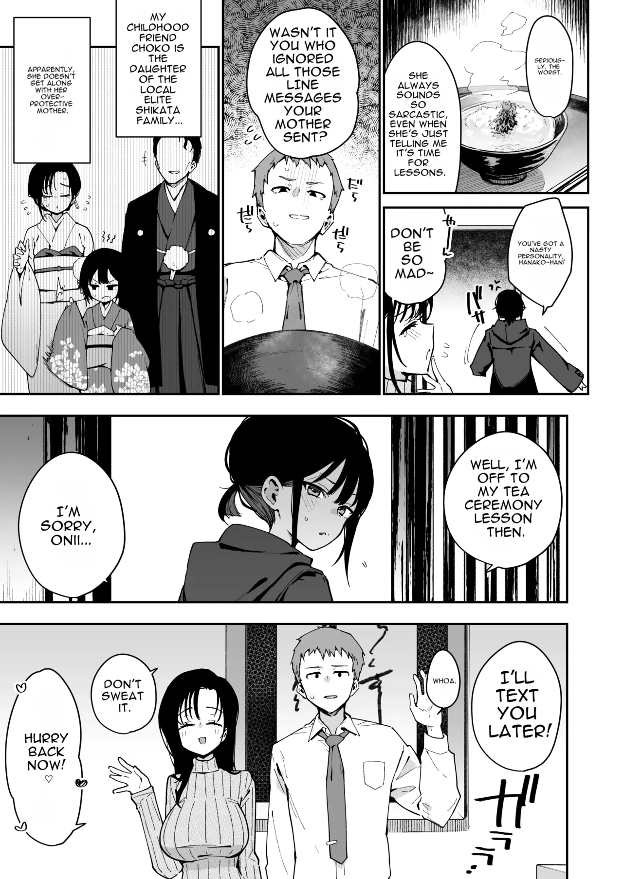 Ore ga Kanojo no Chounyuu ikezu Mama ni Seiheki Hakai o Sareru Made page 4 full