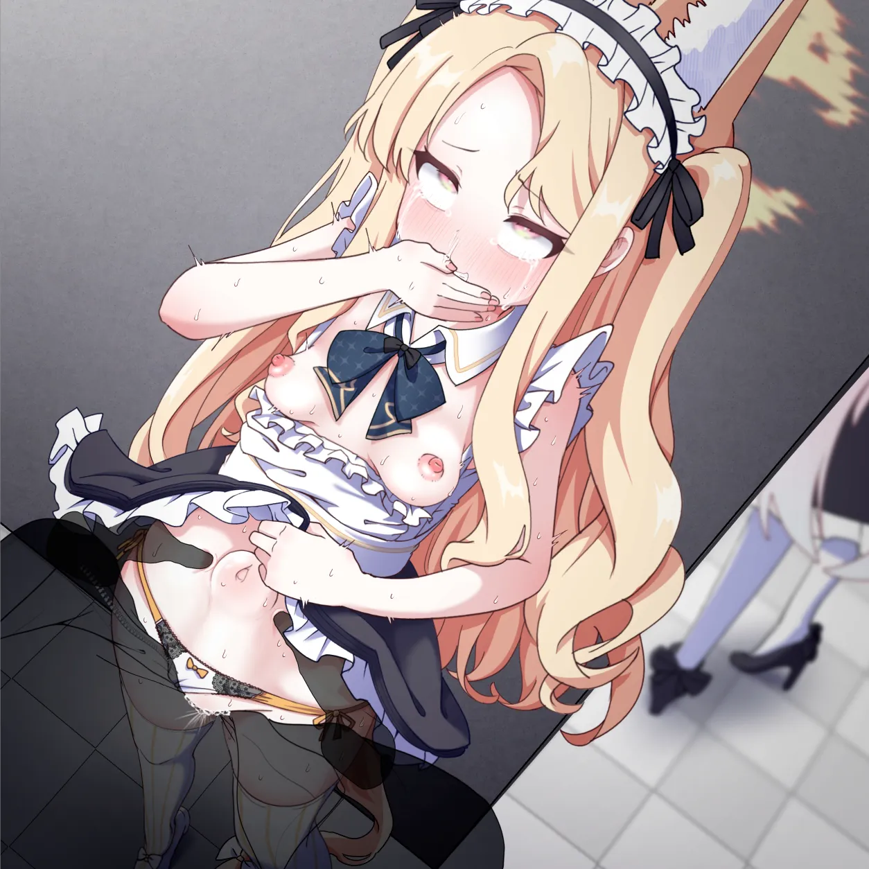 メイドカフェ店員セイアが子宮に精子直出しされちゃう話 page 4 full