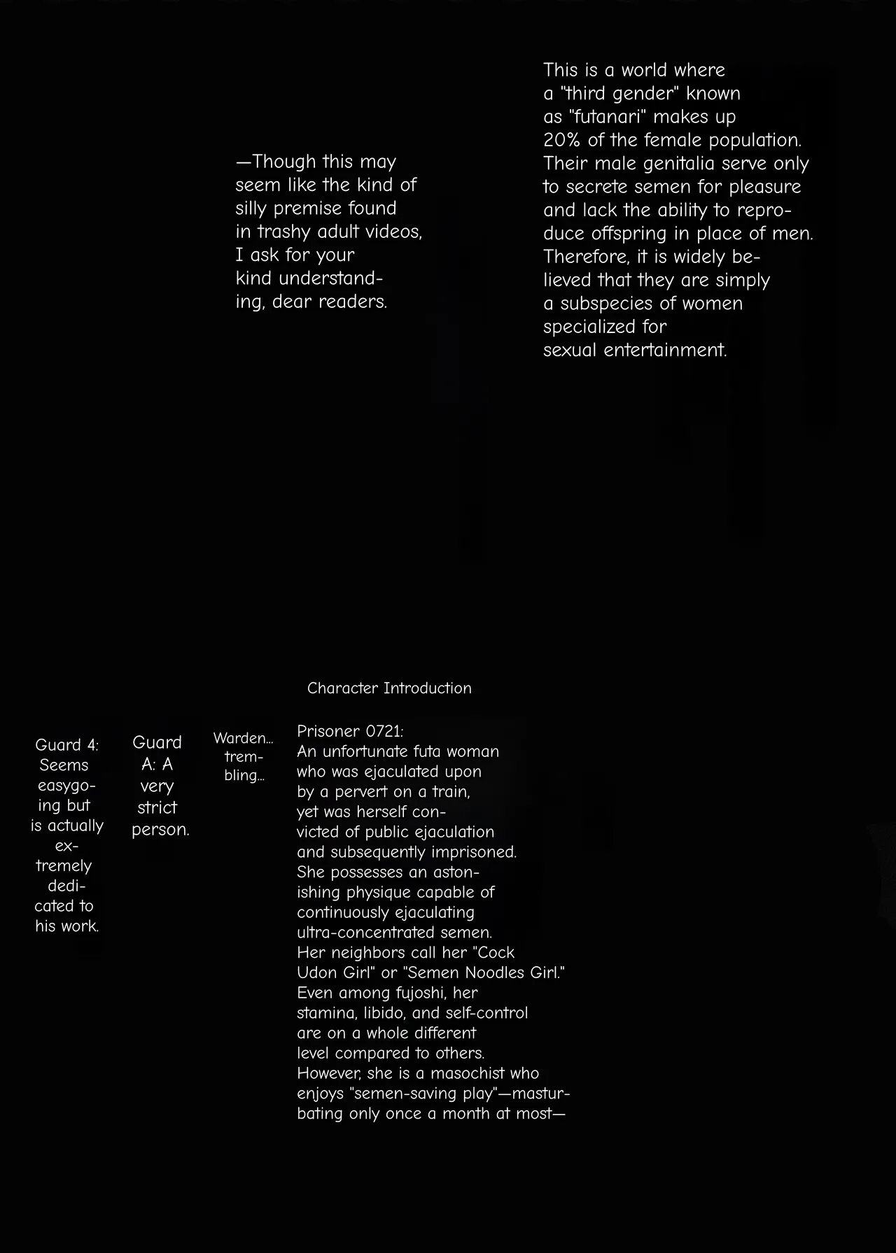 Sperm Prison 2: Futanari Training and Masturbation Instruction page 3 full