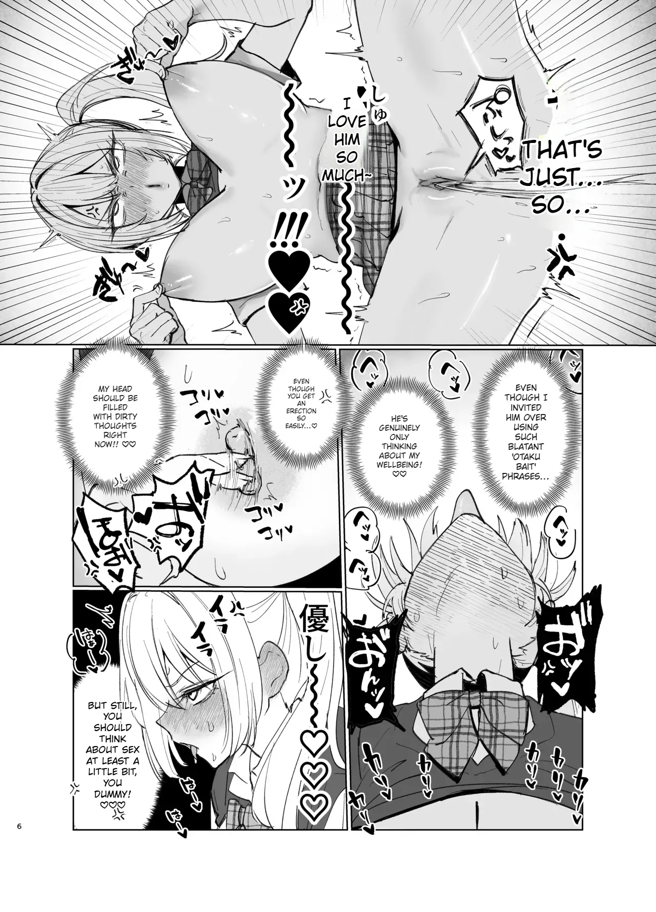 Ryou Kataomoi ga Minoranai Gyaru-san wa Iramura Chikunii ga Tomaranai! 2 page 6 full