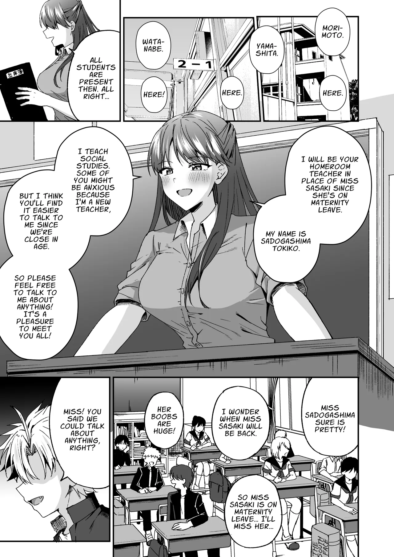 Otonagirai na Furyoushounen ga Futanari Tennen Onna Kyoushi ni Teisoutai Shasei Kanri Gyaku Anaru de Kousei Saserareru Hanashi | Delinquent Gets Chastity Belt Ejaculation Management & Disciplinary Reverse Anal Rehabilitation page 2 full
