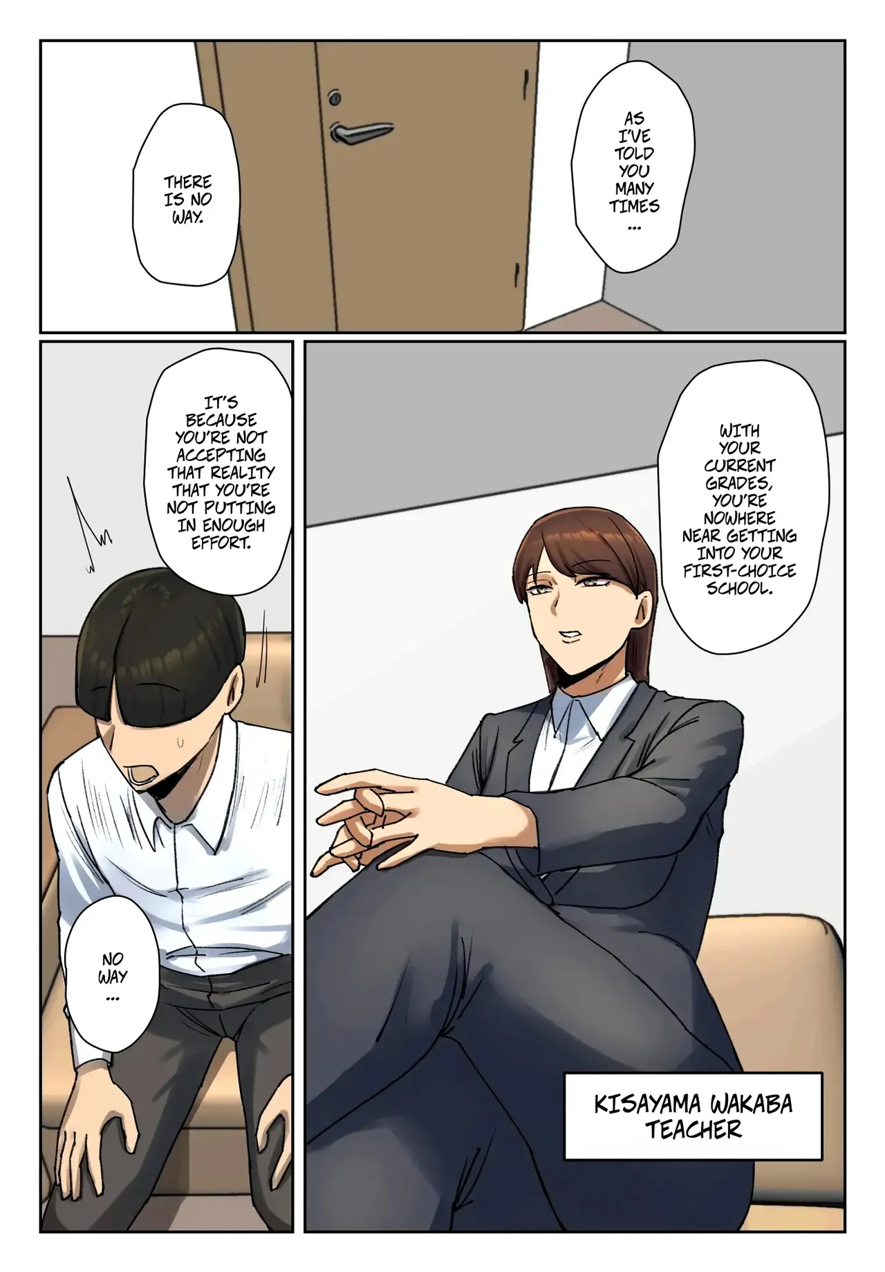 Strip Down To Your Underwear and Appologize To Your Student -- Seito no Shitagi o Tsukete Shazai Shiro page 4 full
