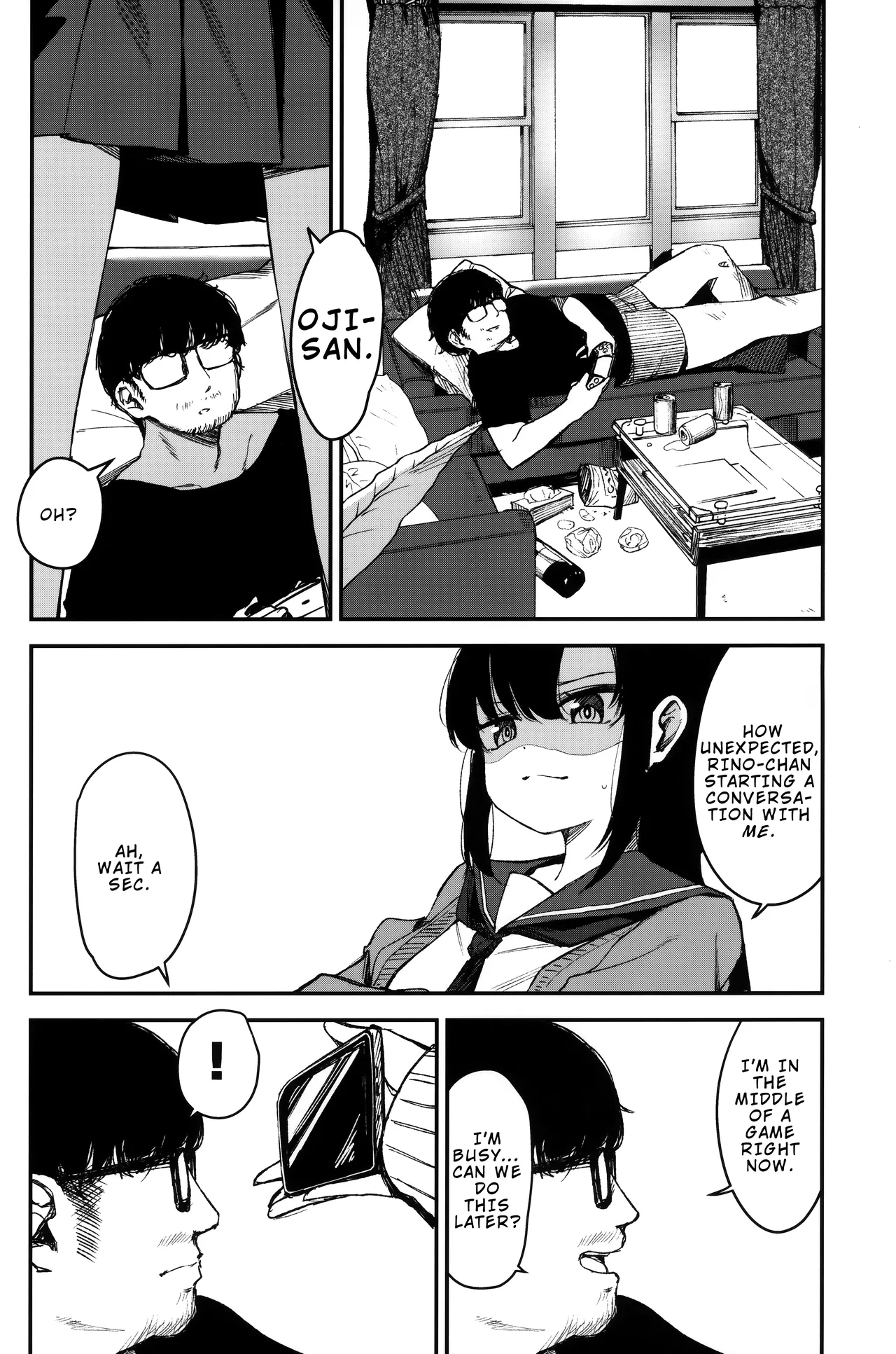 Saimin Oji-san to Doukyo Seikatsu 2 page 3 full