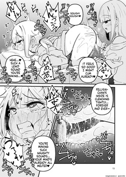 [Suzupony (Suzunomoku)] Riyuriyu Risugureho no Uwasa 2 (Puella Magi Madoka Magica Side Story: Magia Record) [Digital] (SCANMTL) — page 12