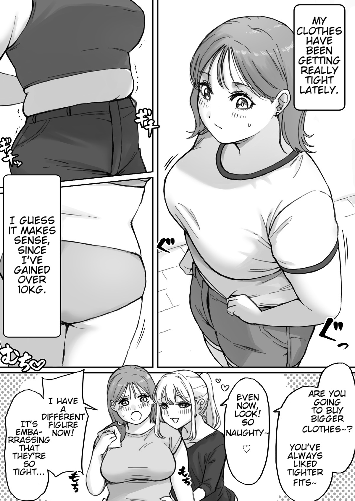 My boyfriend  had a fetish for excess fat page 7 full