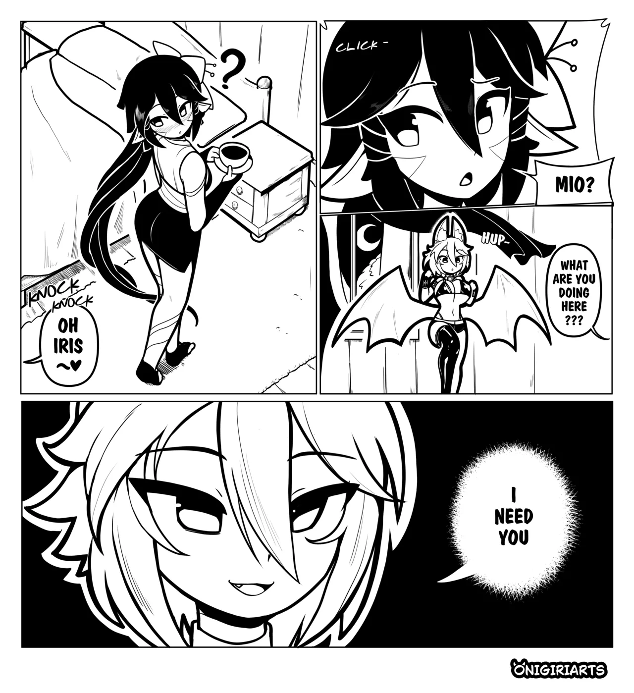 Mio x Iris Doujinshi ENGLISH  by Onigiriarts-Monstralgam page 3 full