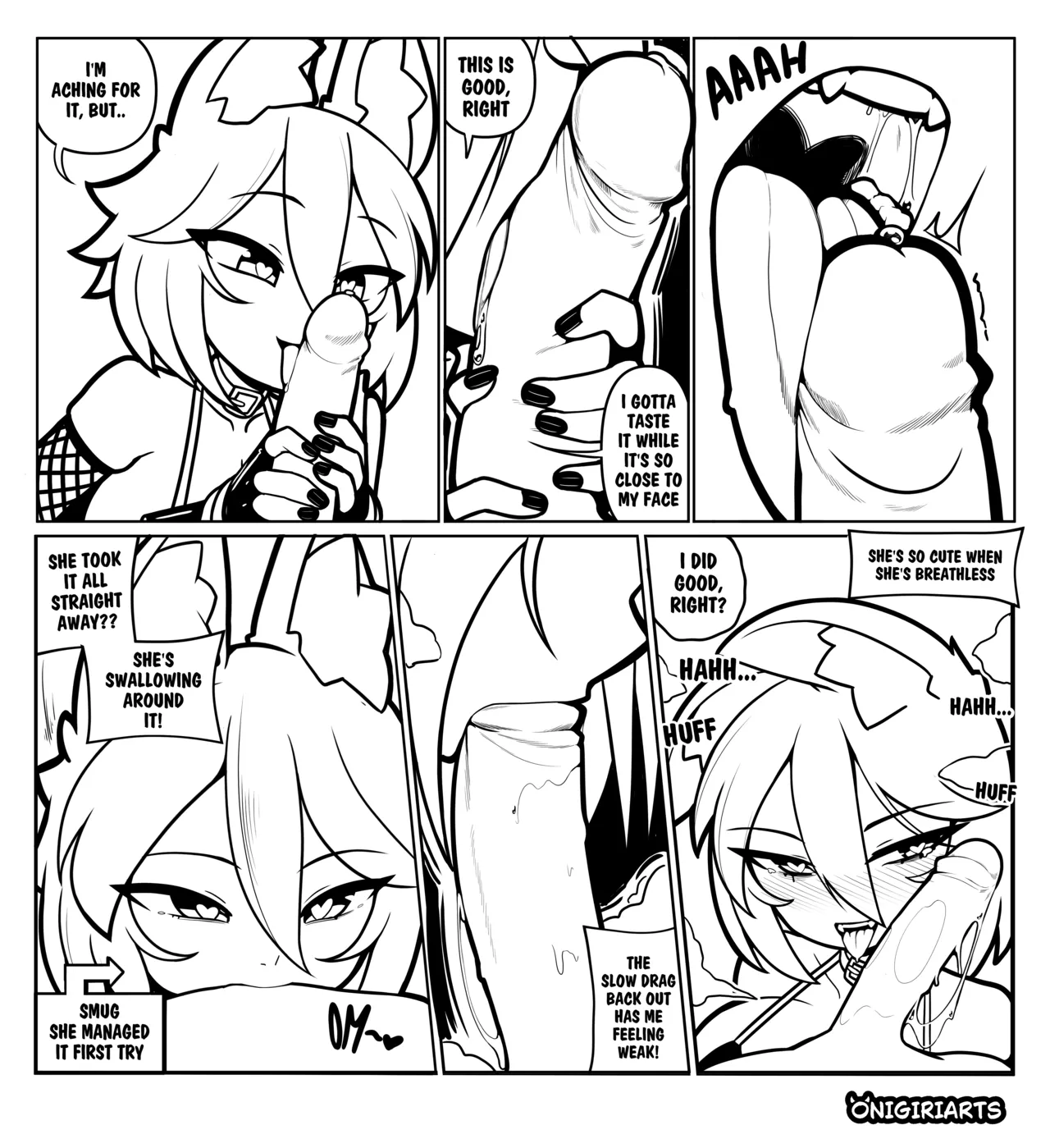 Mio x Iris Doujinshi ENGLISH  by Onigiriarts-Monstralgam page 9 full